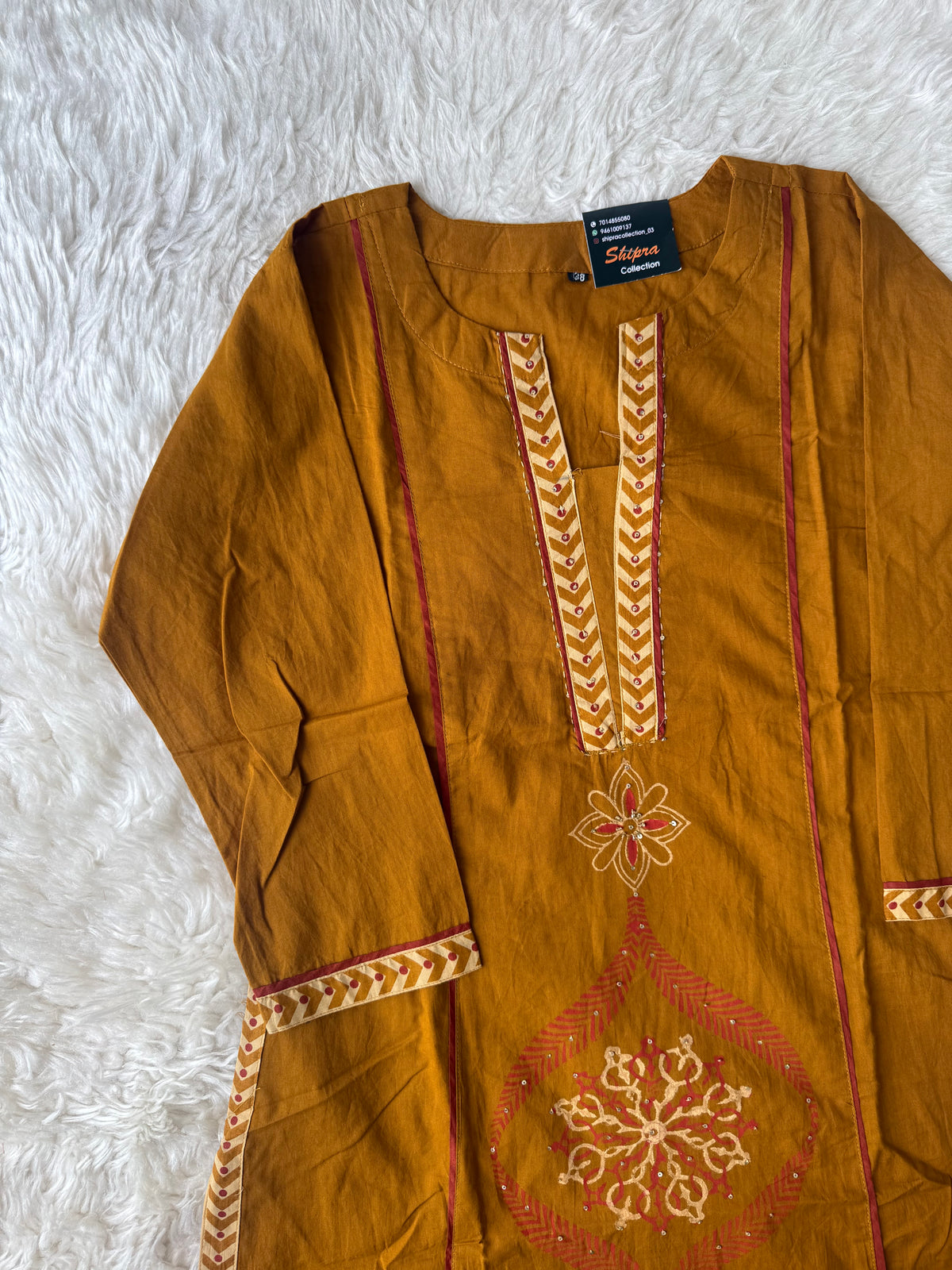 Premium Cotton Kurti Pant Dupatta Set