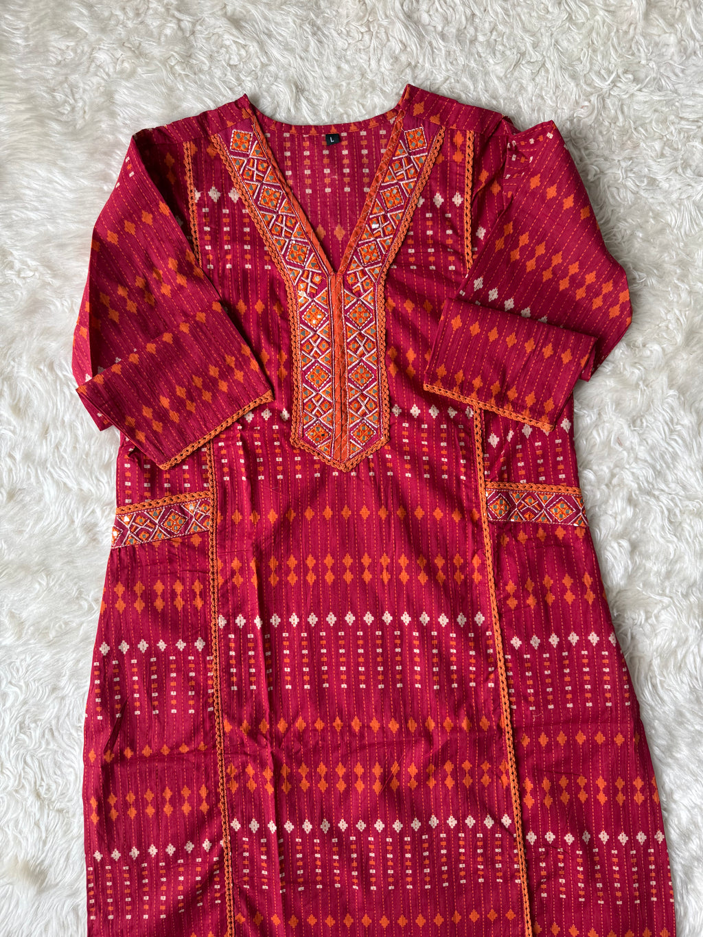 Budget Friendly Kurti Pant Dupatta Set