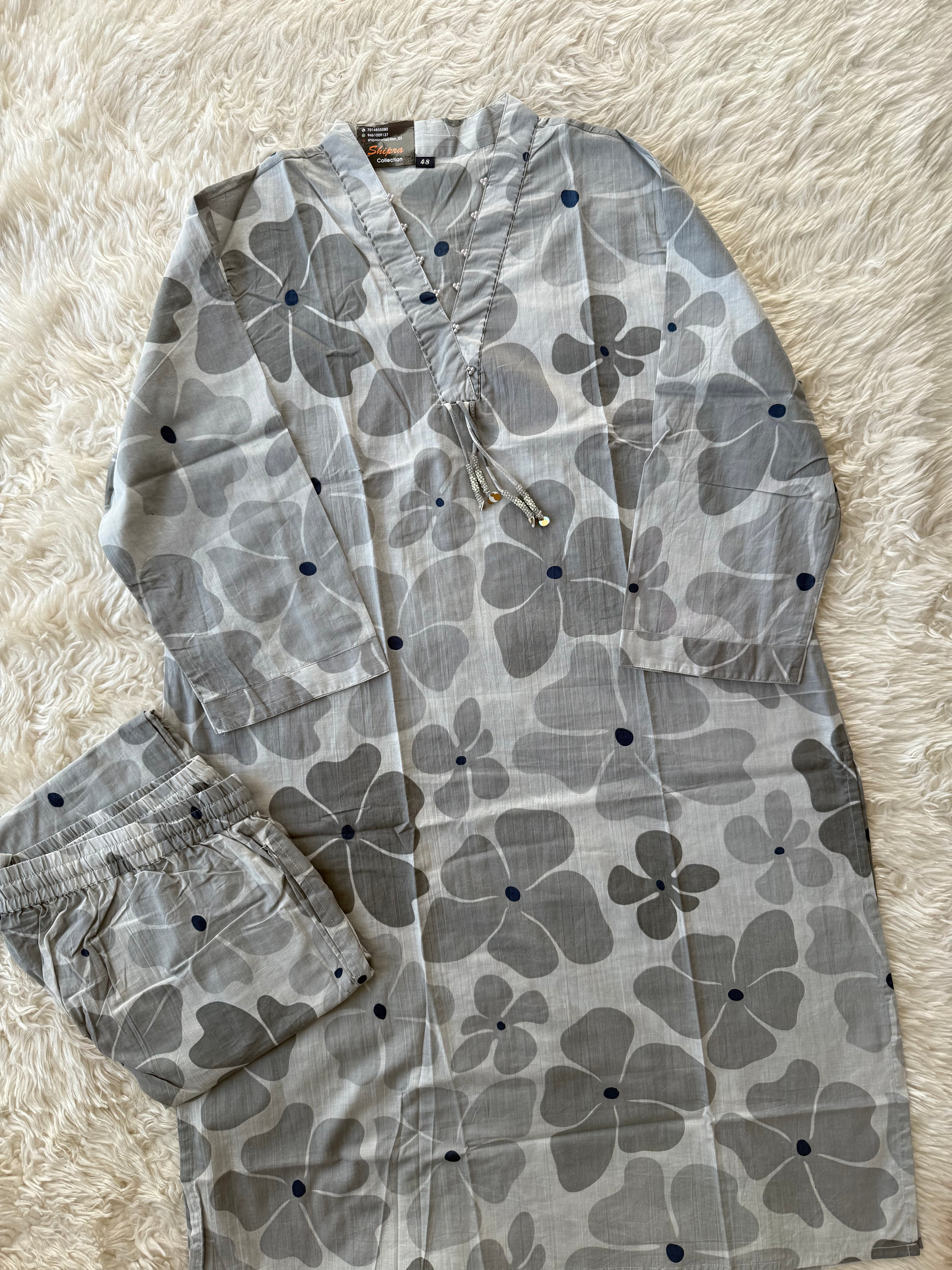 “Plus Size” Premium Cotton Co-ord Set
