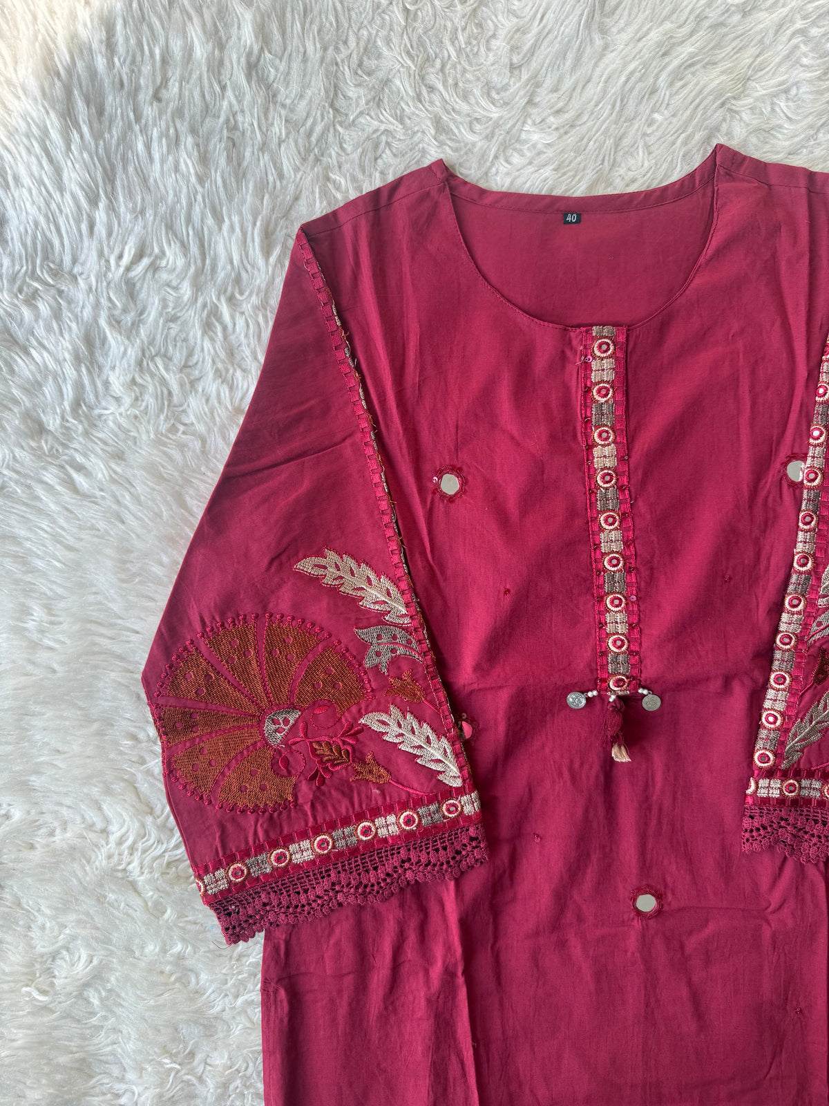 Premium Cotton Kurti Plazo Dupatta Set