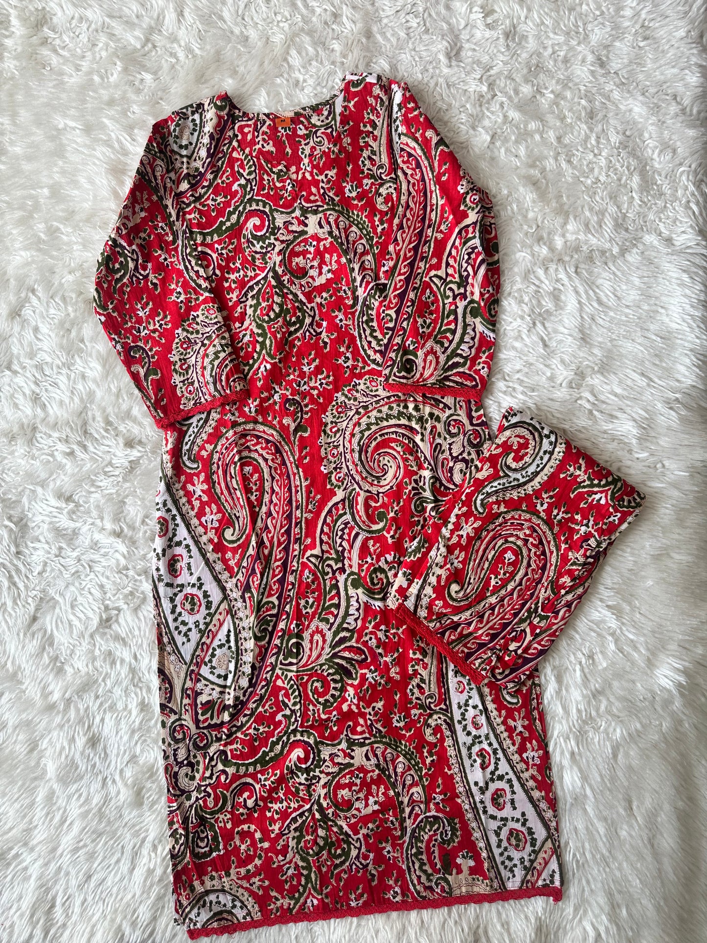 Cotton Kurti Pant Set