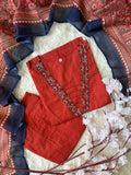 Premium Cotton Kurti Pant Dupatta Set