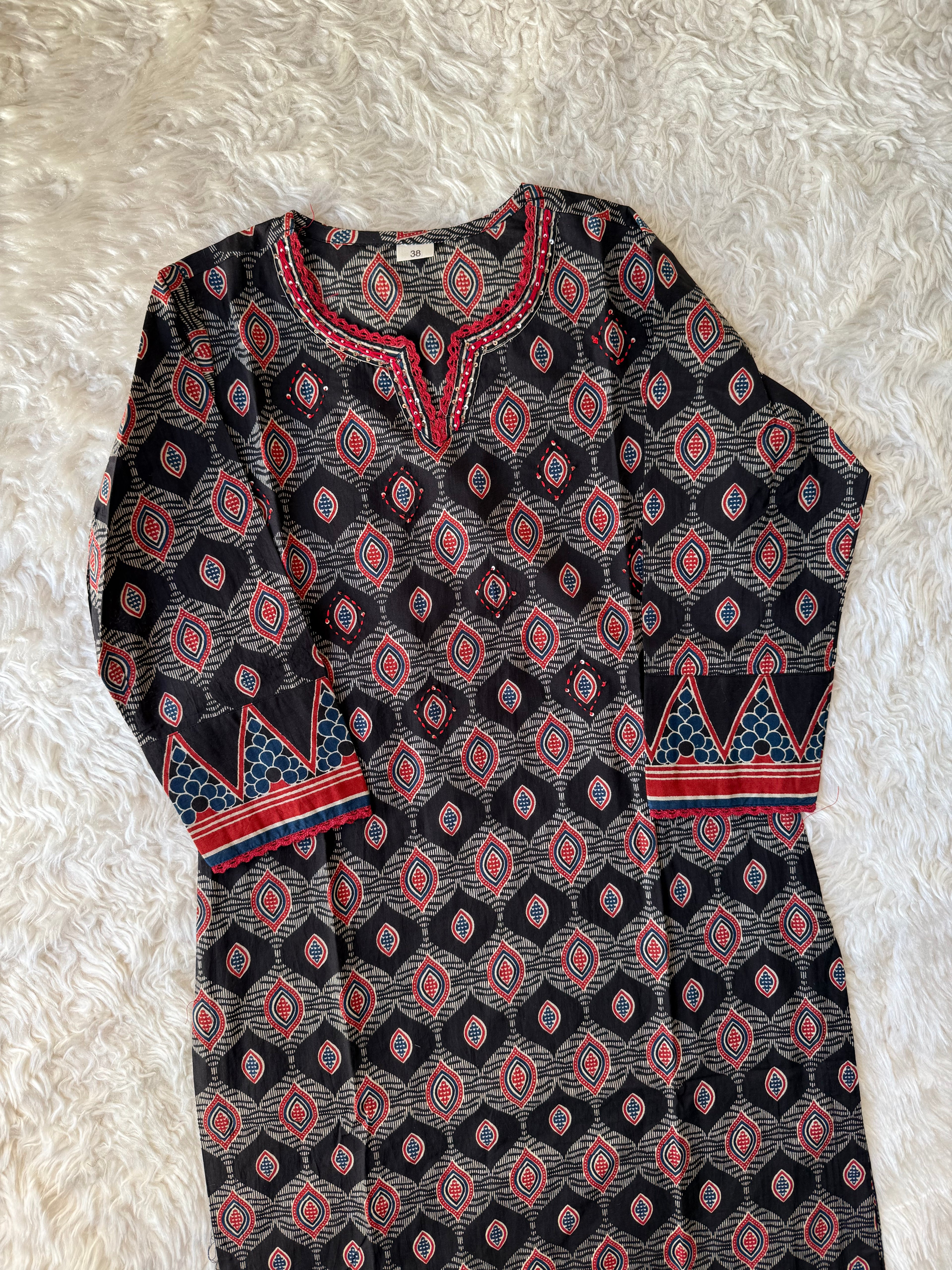 Pure Cotton Kurti Pant Cotton Set
