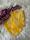 Cotton Flare Kurti Pant Set