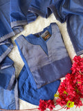 Mul Chanderi Kurti Pant Dupatta Set
