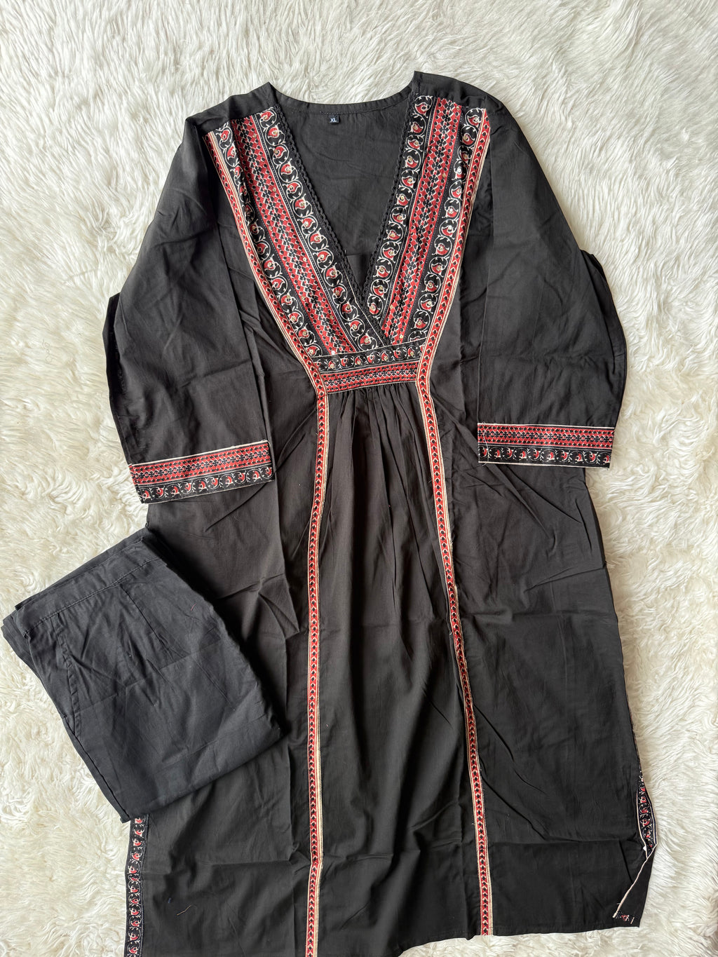 Cotton Kurti Pant Set