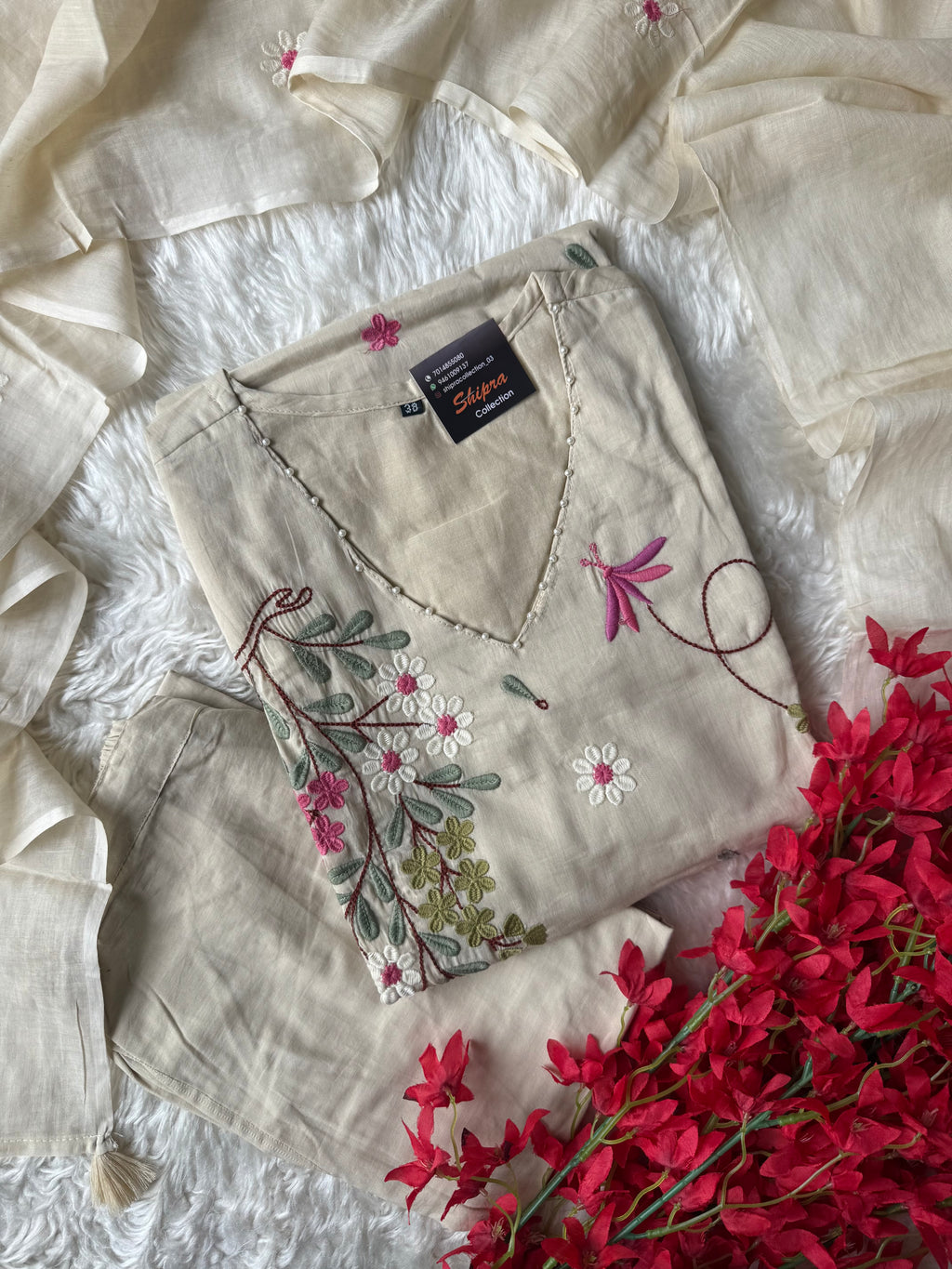 Premium Cotton Thread Work Collection