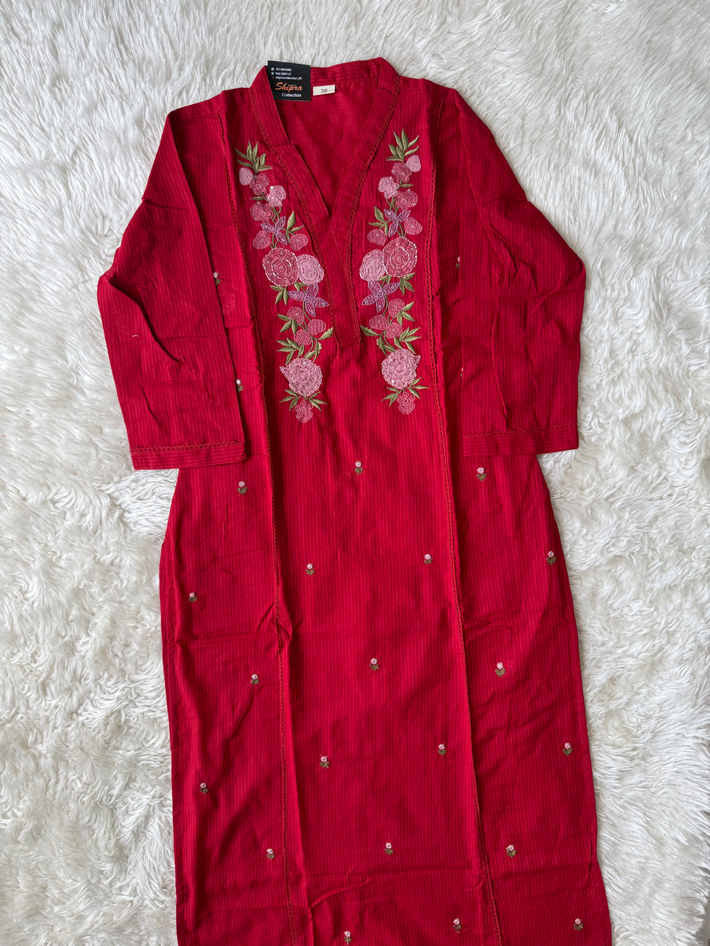Premium Cotton Kurti Pant Dupatta Set