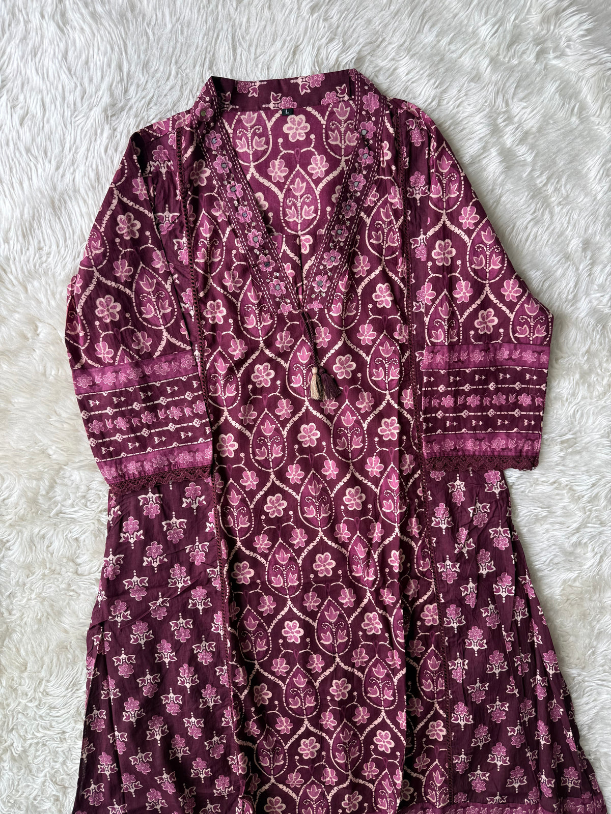 Budget Friendly Kurti Pant Dupatta Set
