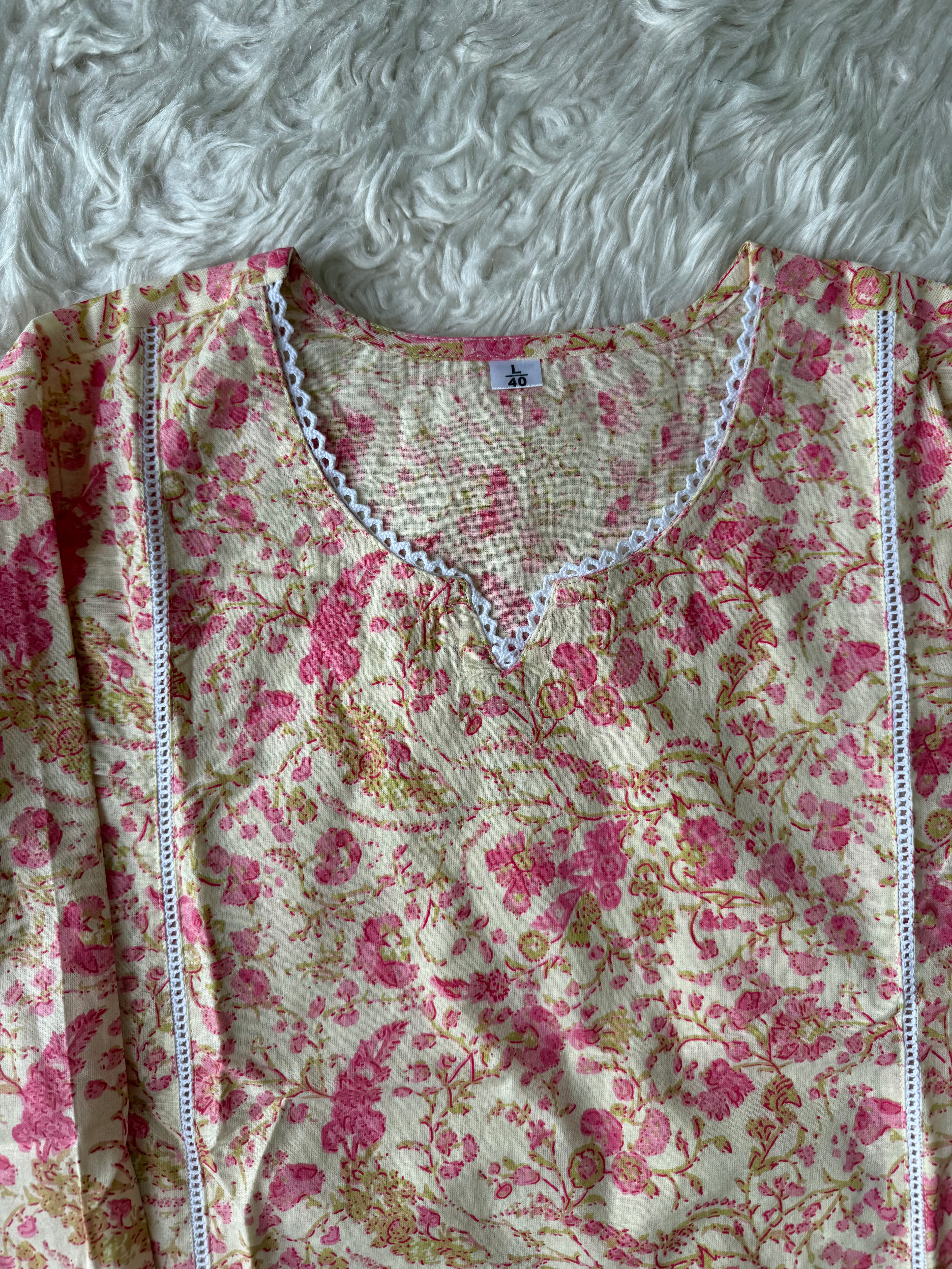 Premium Cotton Short Kurti