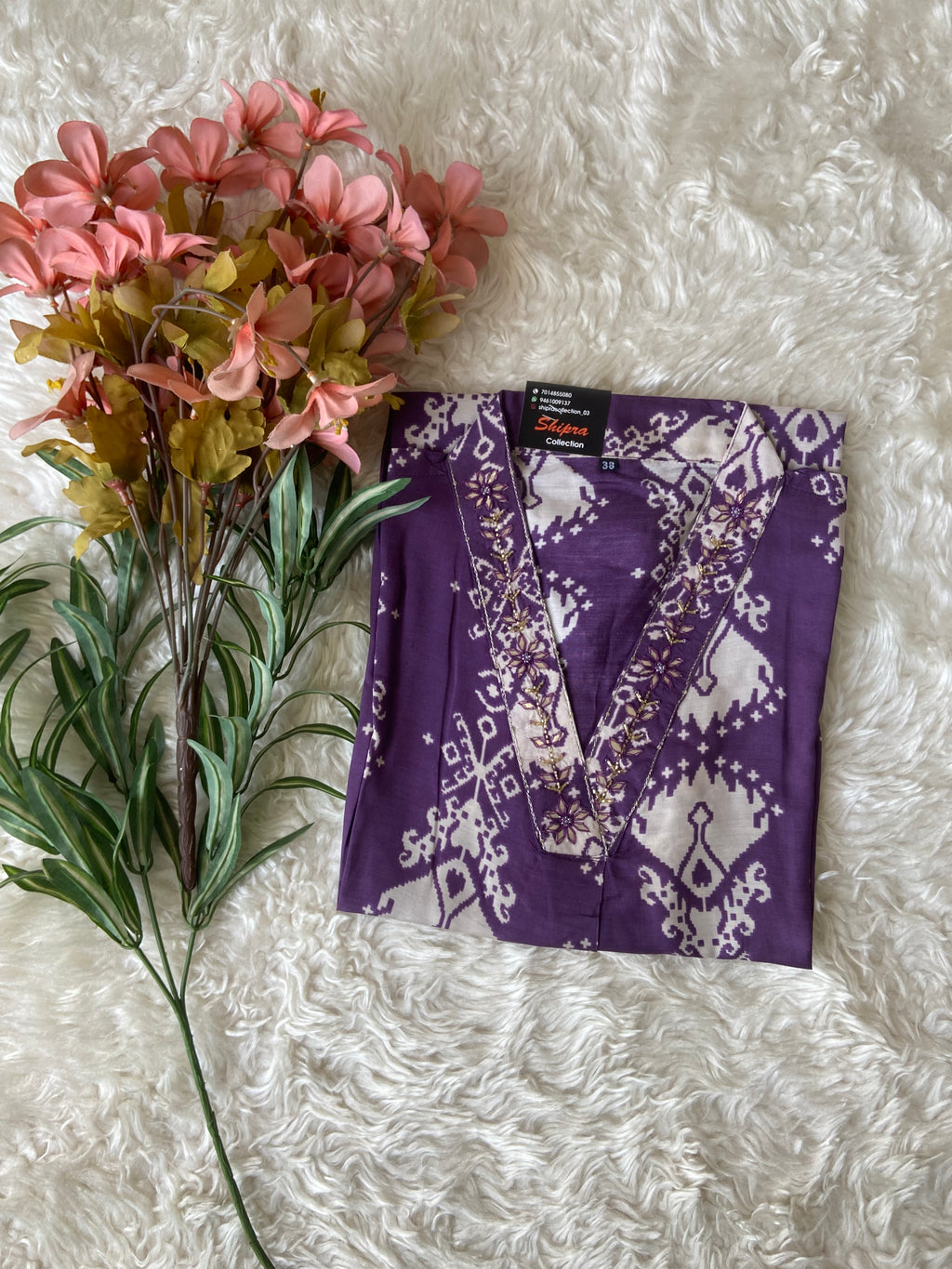 Premium Soft Muslin Silk kurti