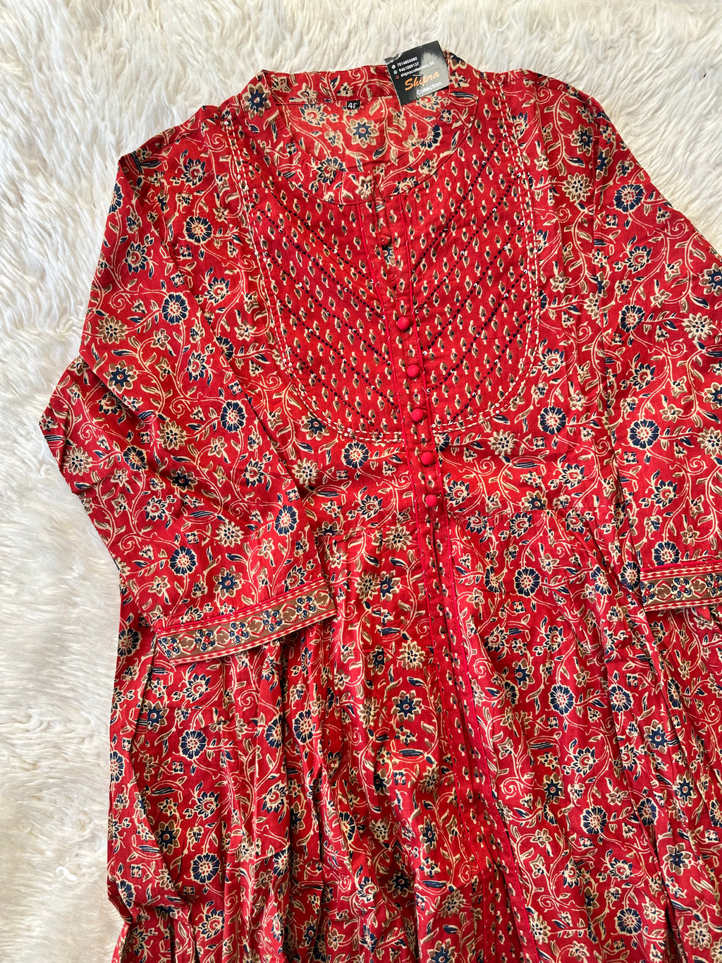 Premium Cotton Kurti Dupatta Set