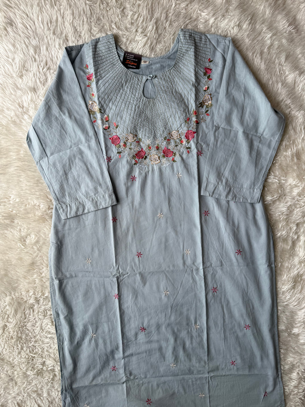Premium Mul Cotton Thread Work Collection