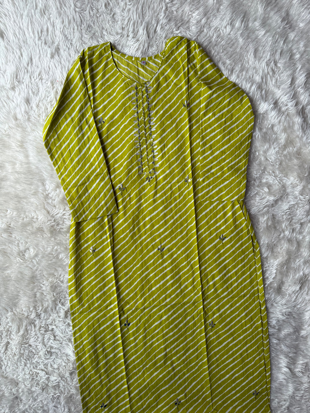 Premium Cotton Lehariya Set