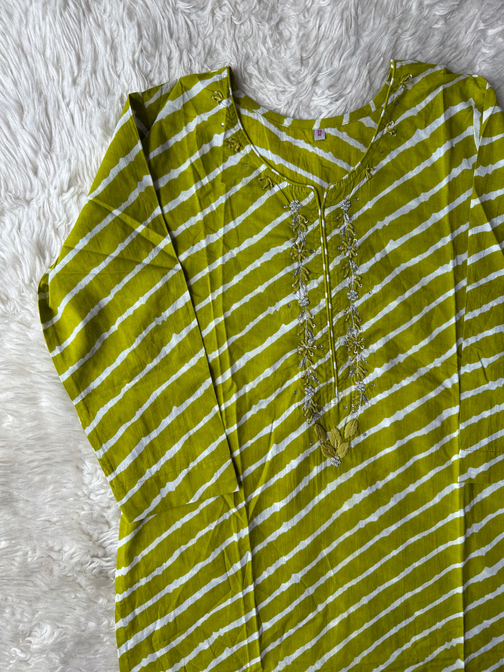 Premium Cotton Lehariya Set