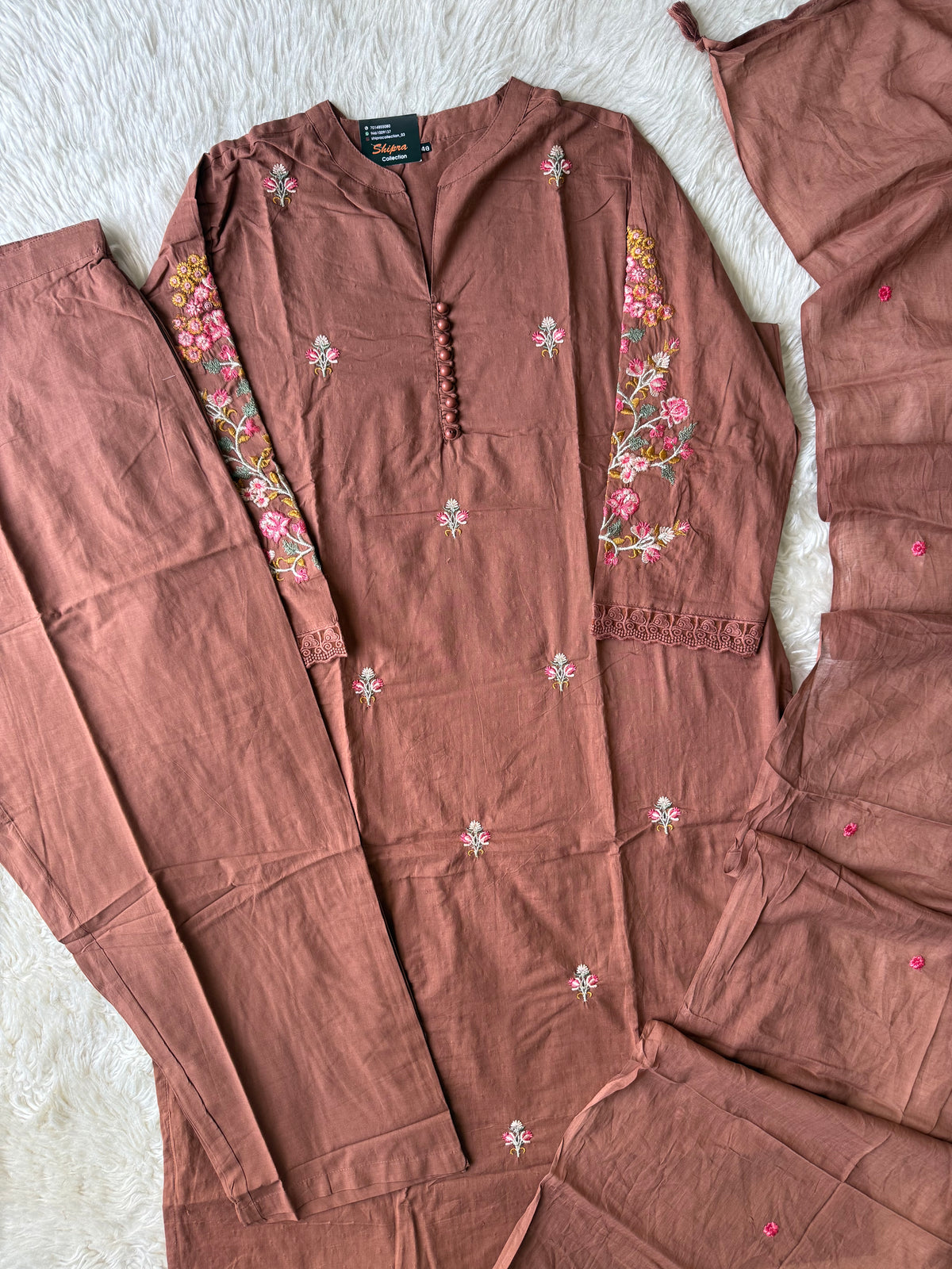 Premium Cotton Thread Work Collection