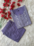 Premium Cotton Kurti Plazo Set