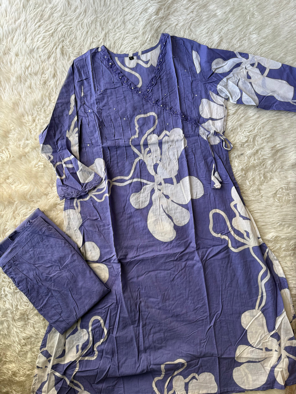 Cotton Kurti Pant Set