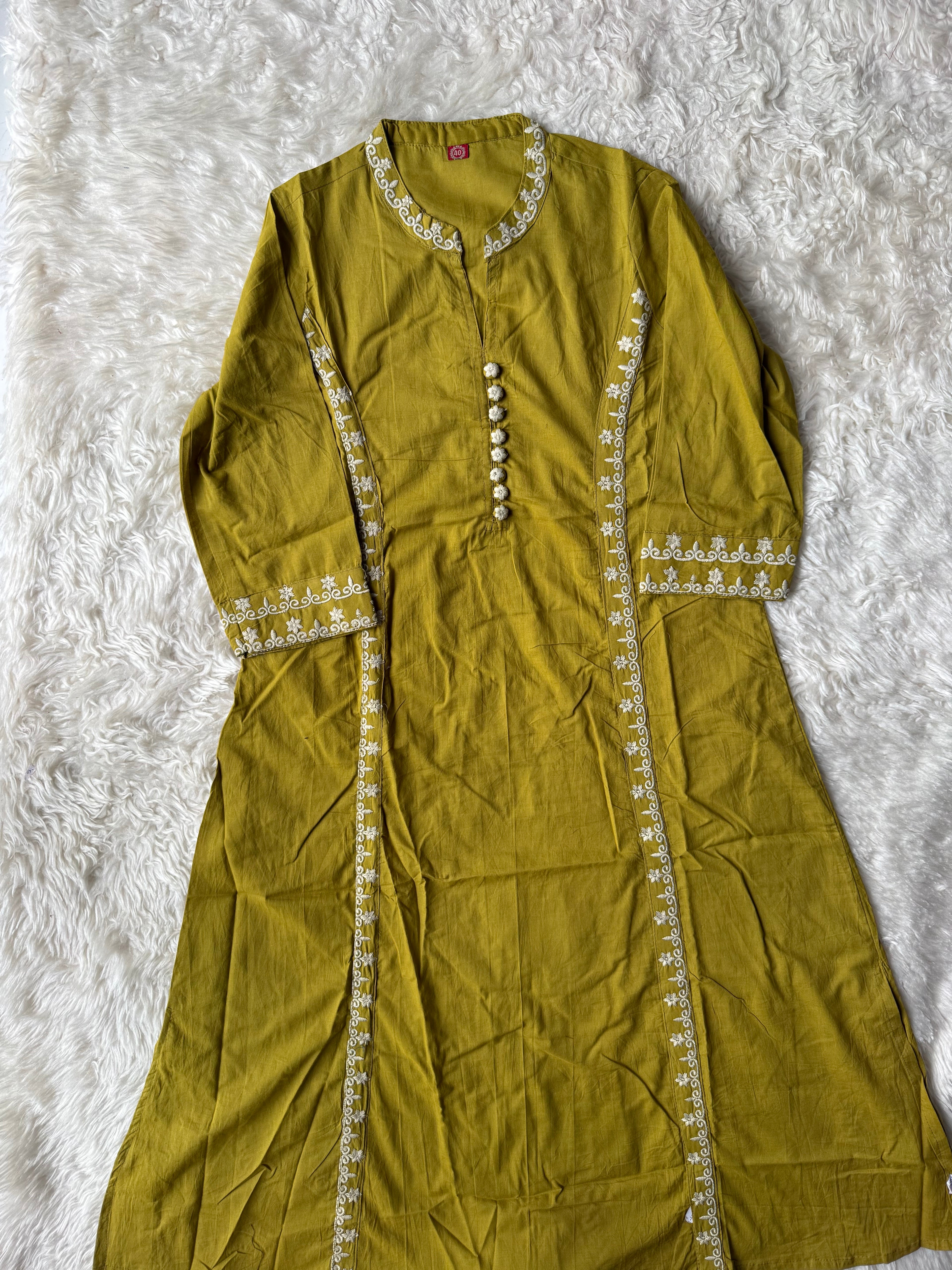 Pure Cotton Thread Work Collection