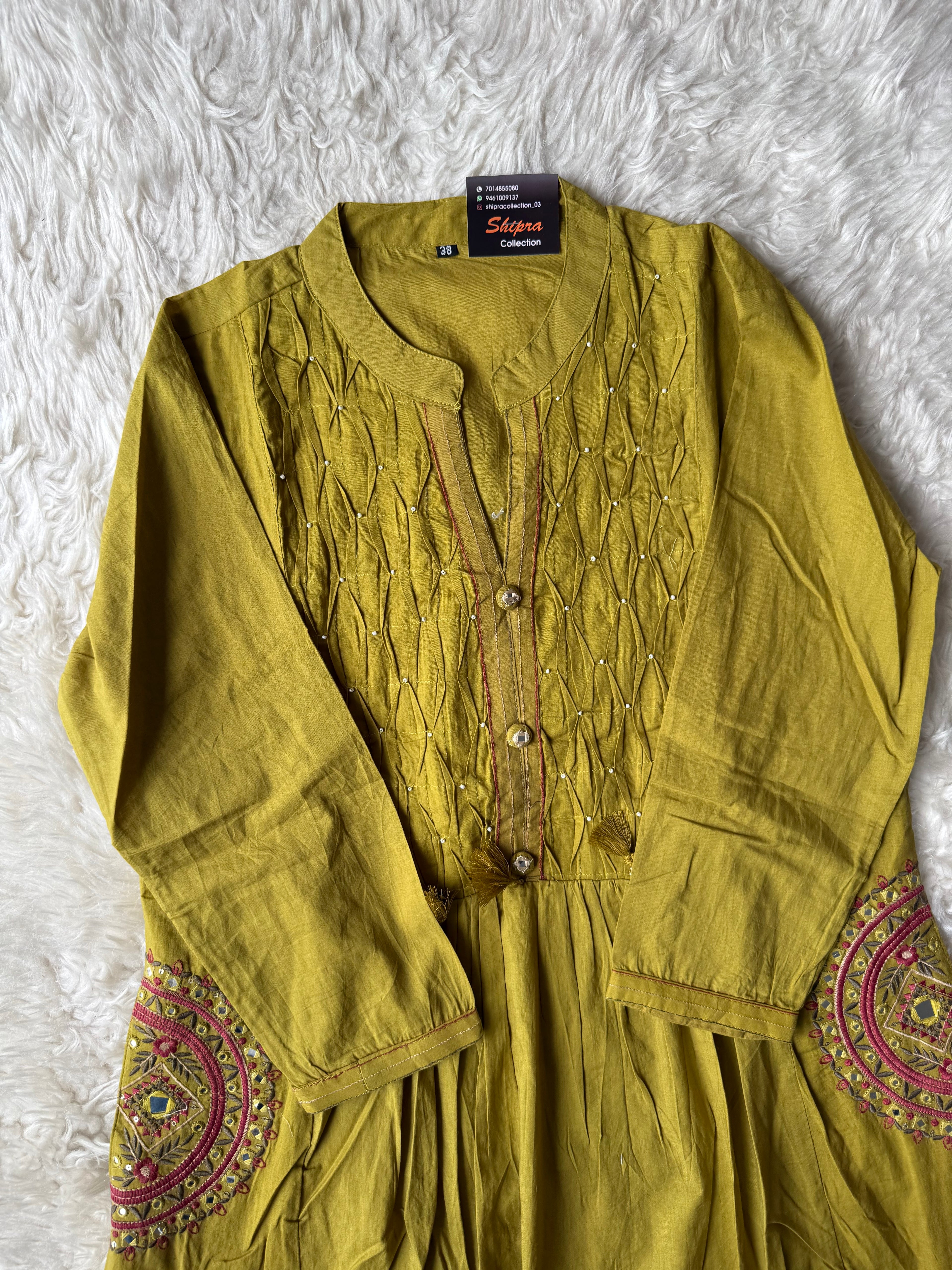Premium Cotton Thread Work Collection