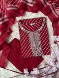 Premium Cotton Lehariya Set