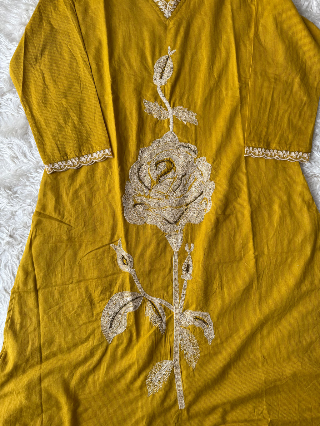 Premium Cotton Kurti Pant Dupatta Set