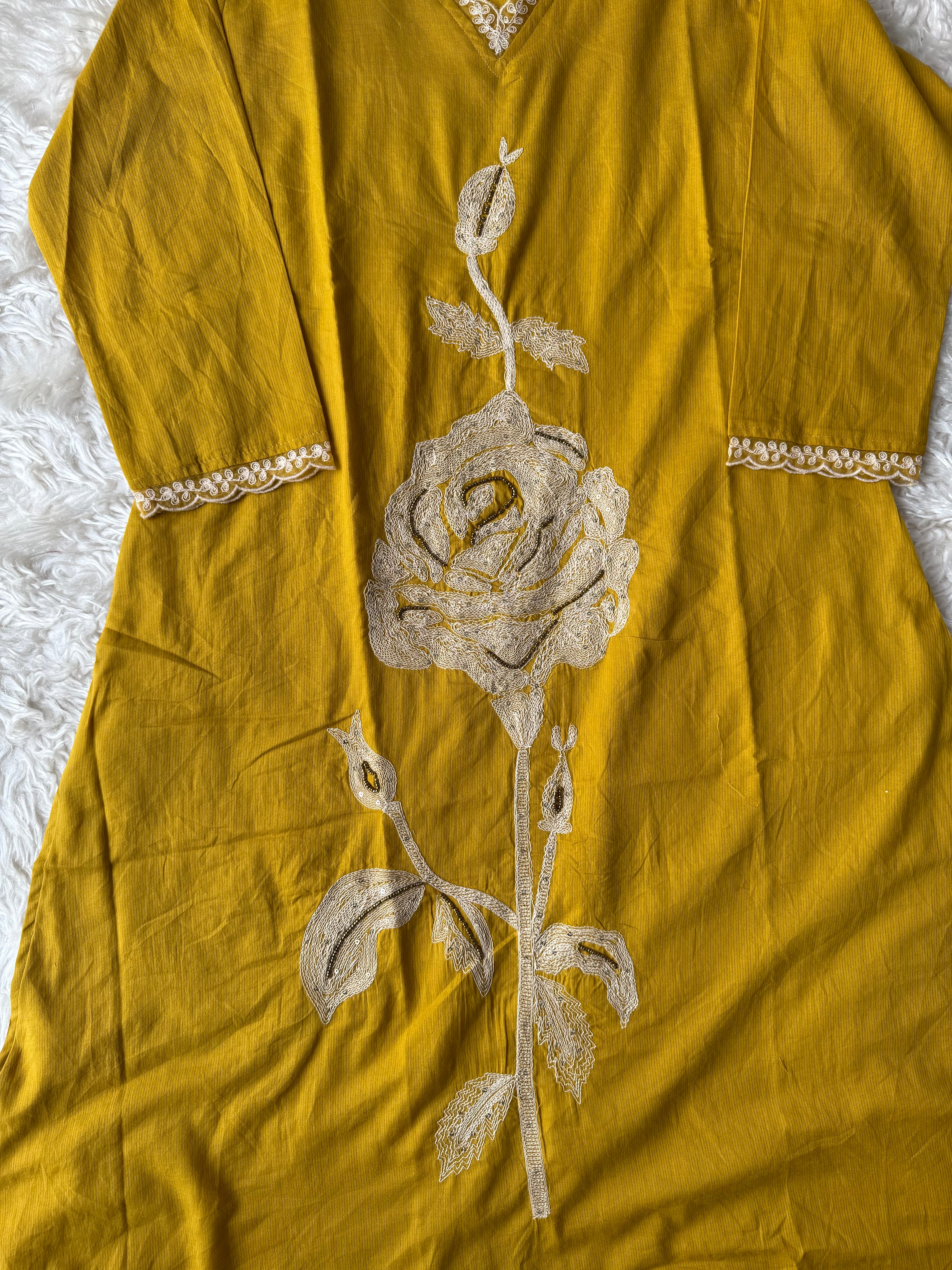 Premium Cotton Kurti Pant Dupatta Set