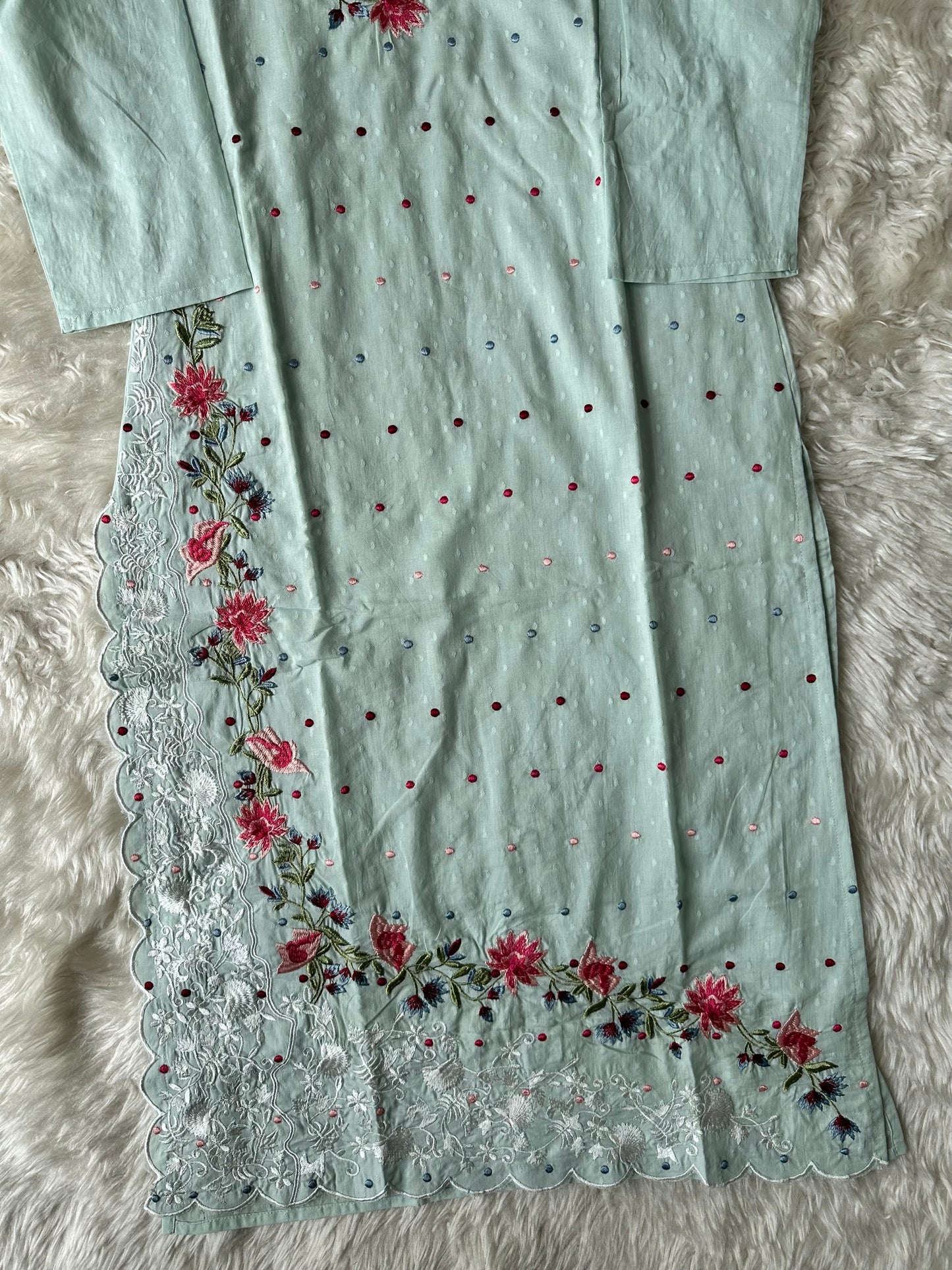 Premium Mul Cotton Thread Work Collection