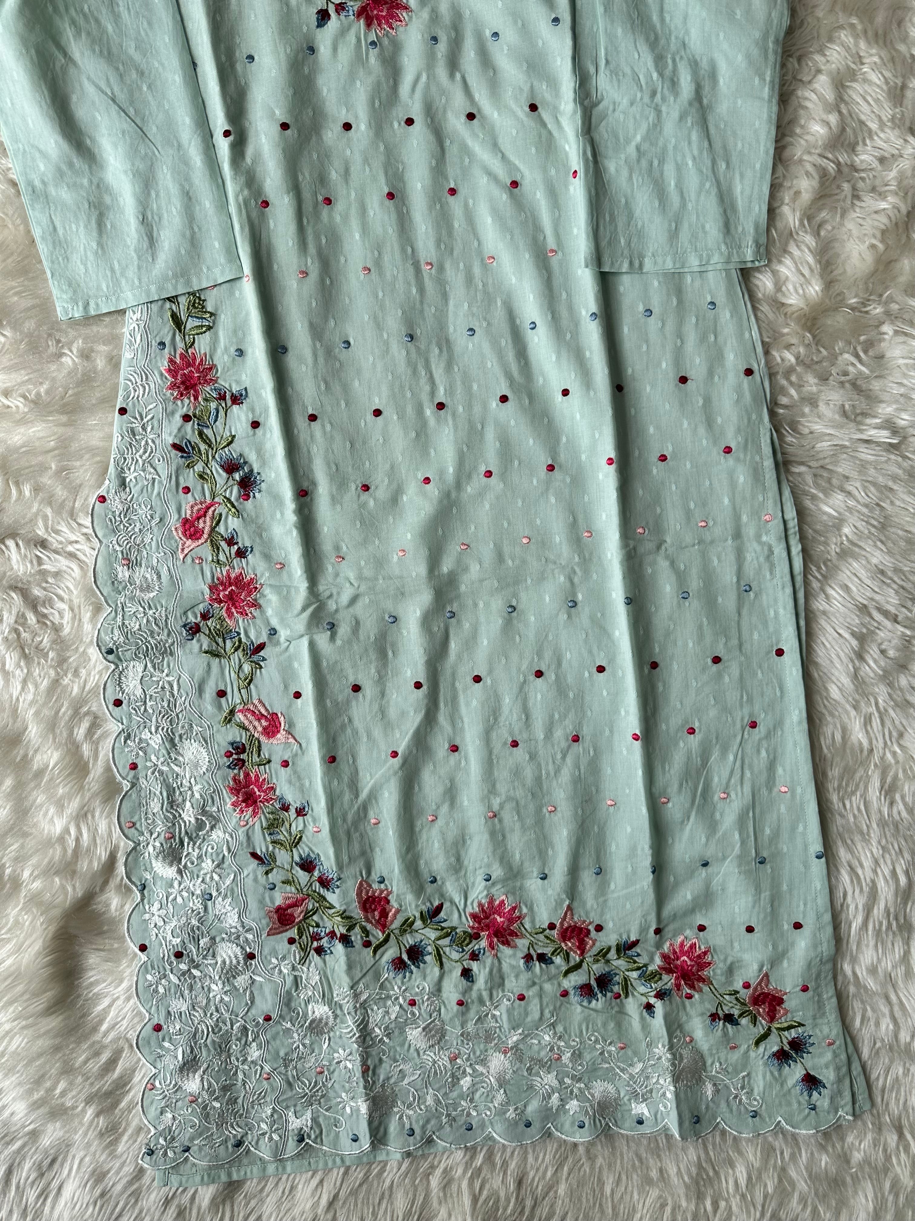 Premium Mul Cotton Thread Work Collection