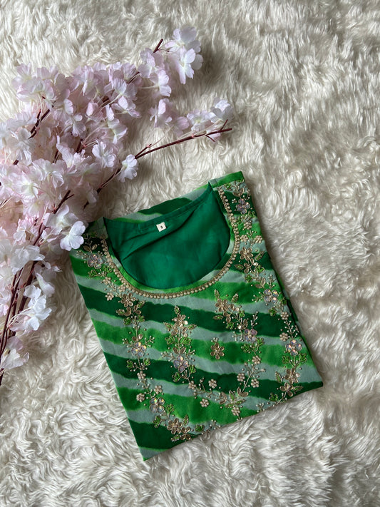 Georgette Lehariya kurti