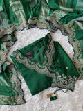 Russian Silk Kurti Pant Dupatta Set