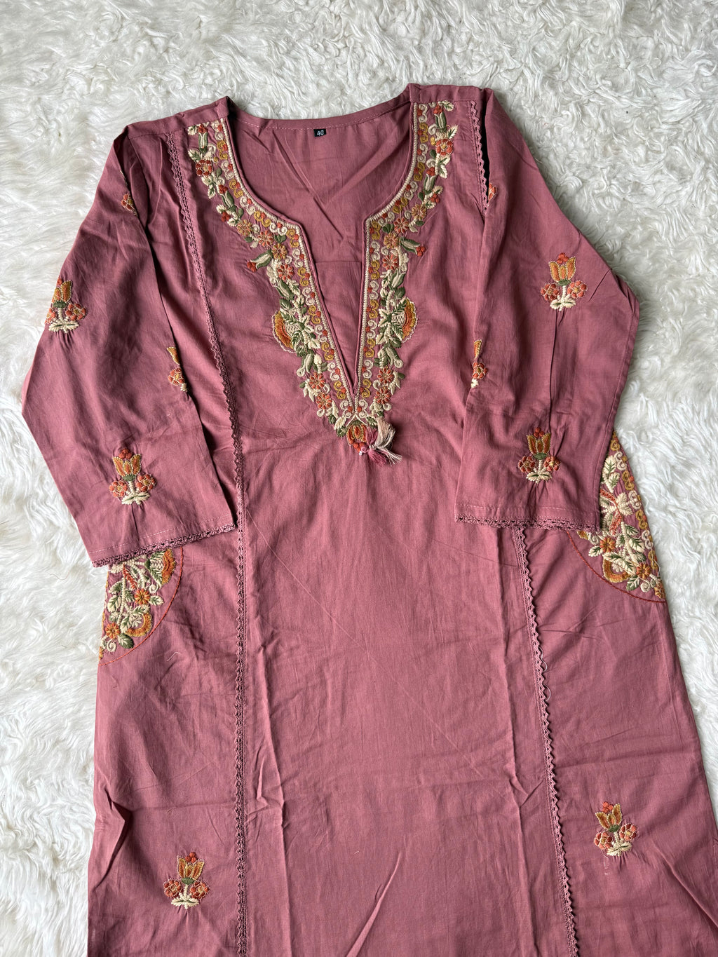 Premium Cotton Thread Work Collection