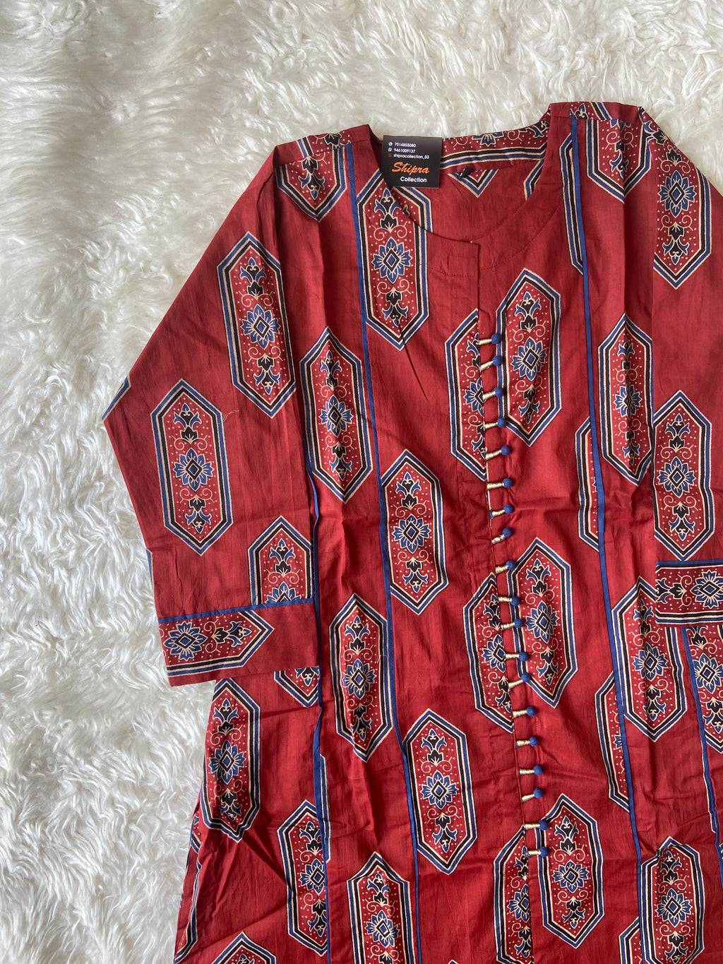 Premium Cotton Kurti Plazo Set