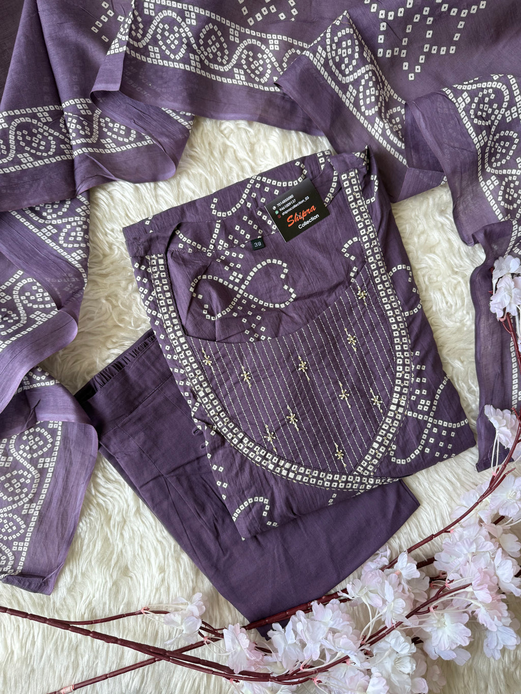 Premium Cotton Kurti Plazo Dupatta Set
