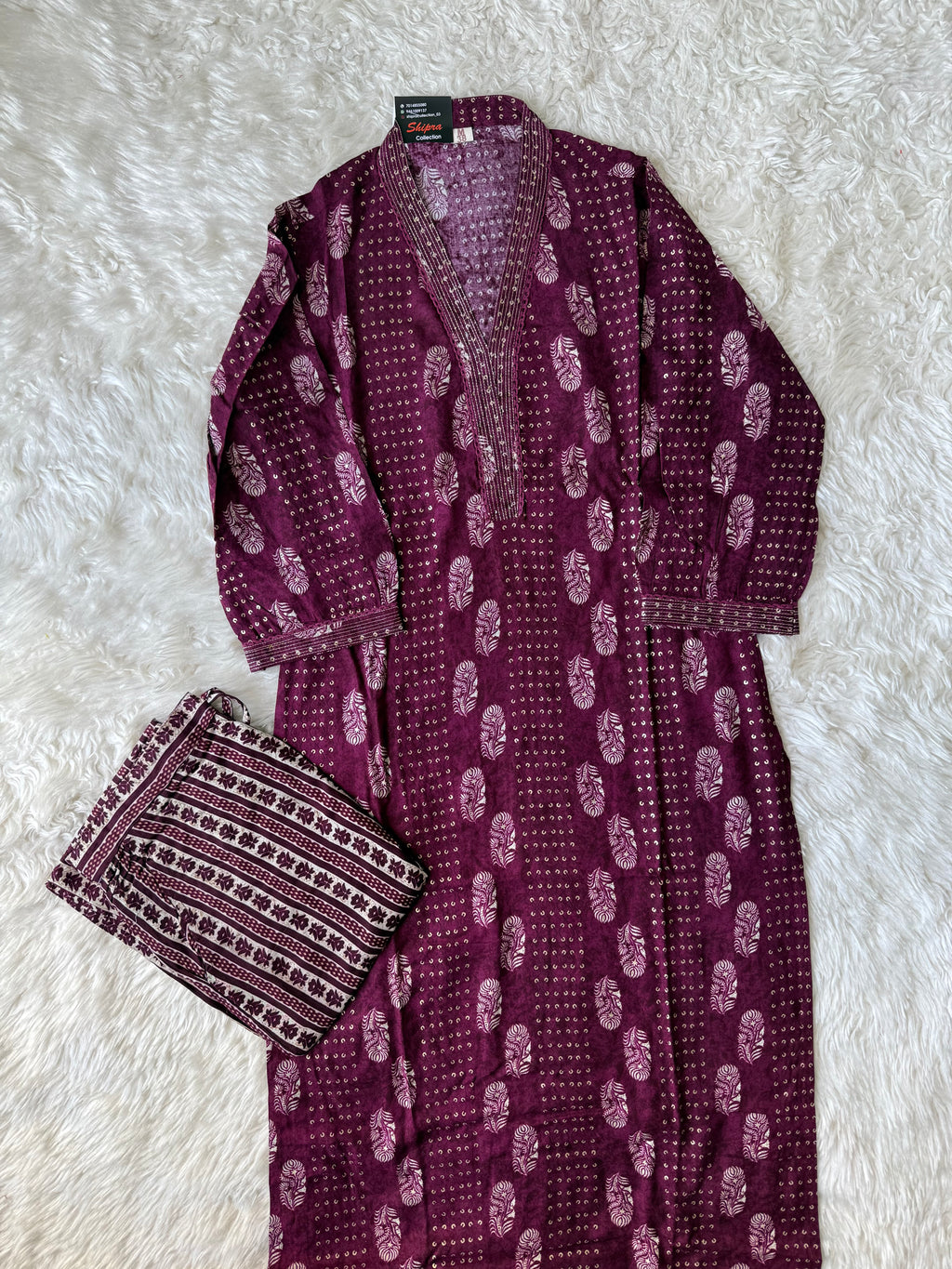 Soft Rayon Kurti Pant Set