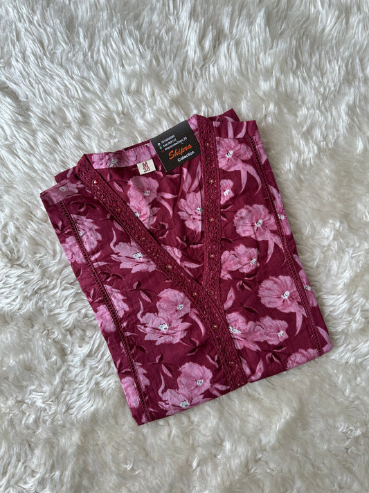 Premium Cotton Kurti