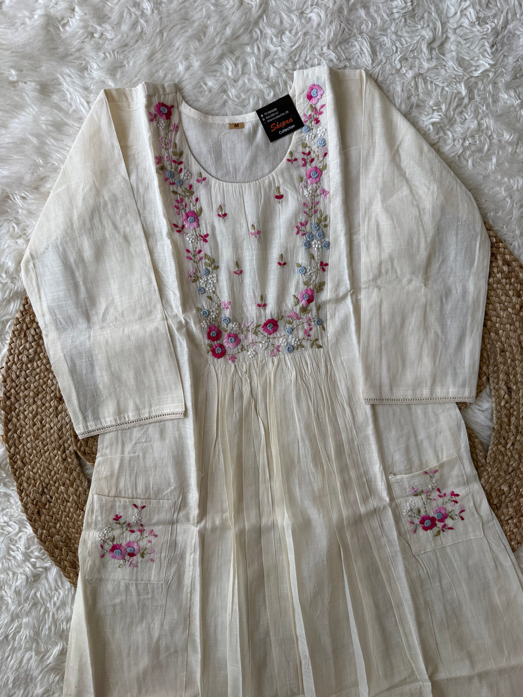 Premium Mul Cotton Embroidery Work Collection 🌸