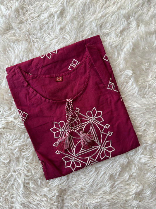 Pure Cotton Kurti