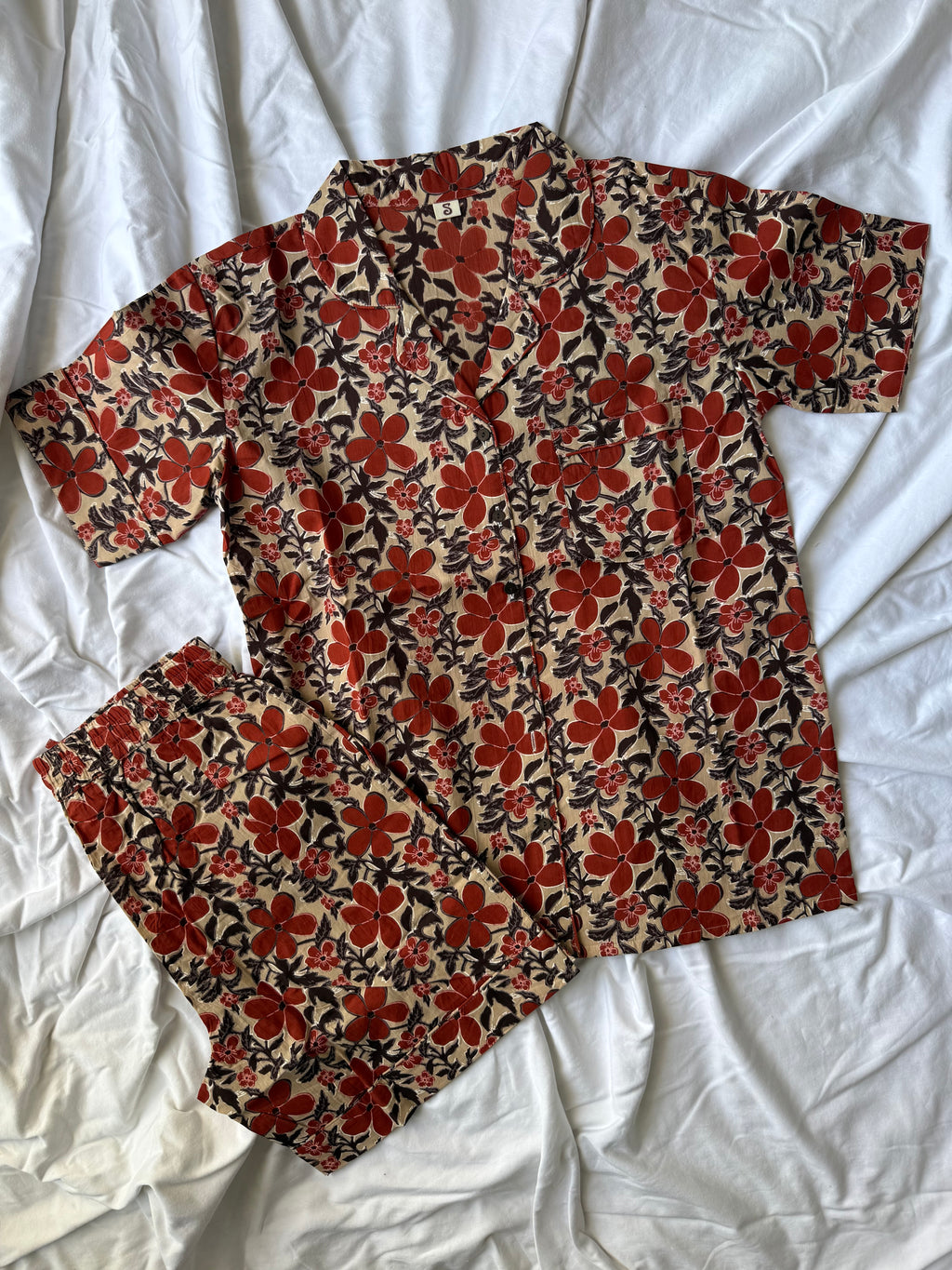 Premium Cotton Shorts Set