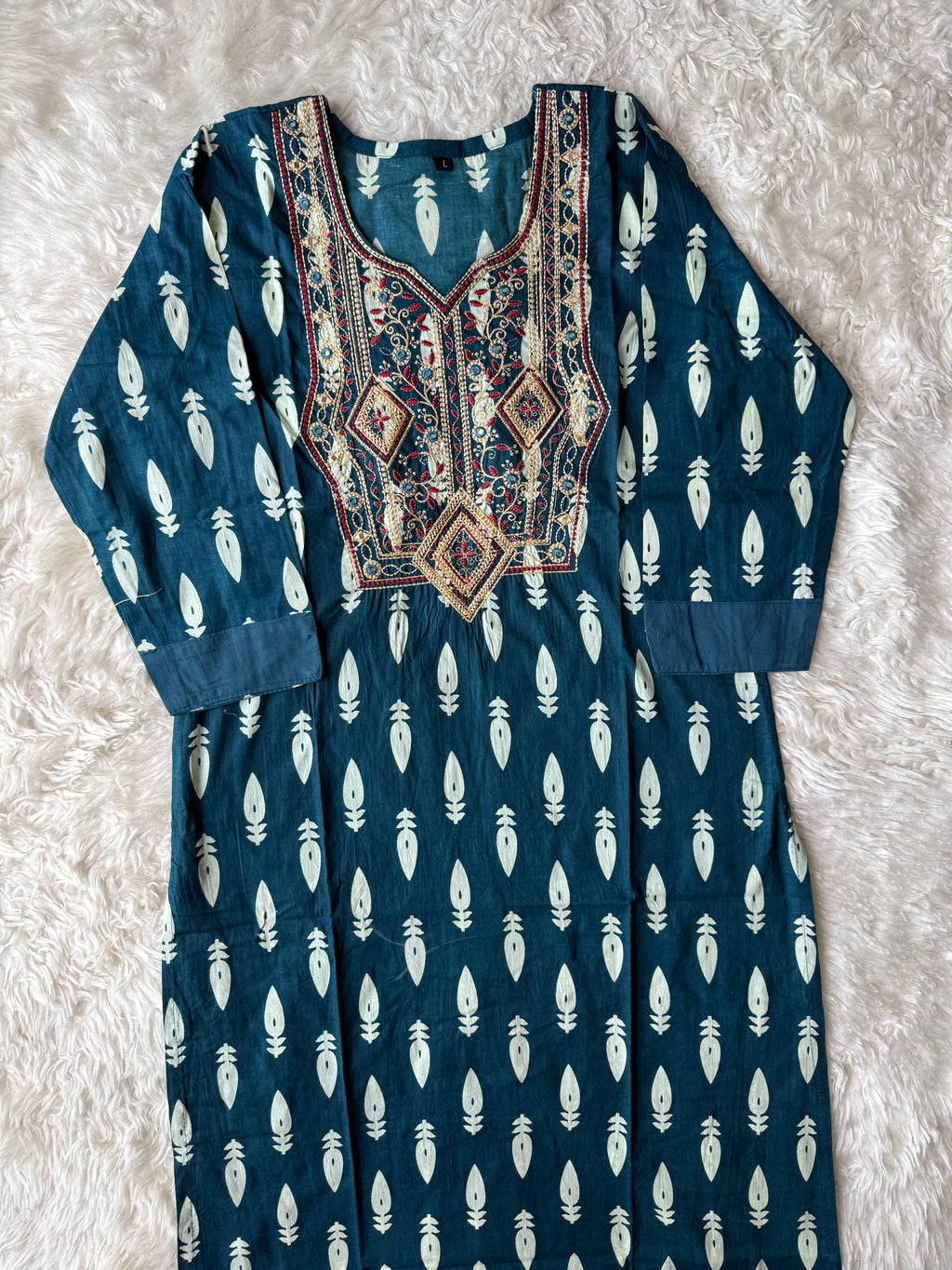 Cotton Kurti Pant Set