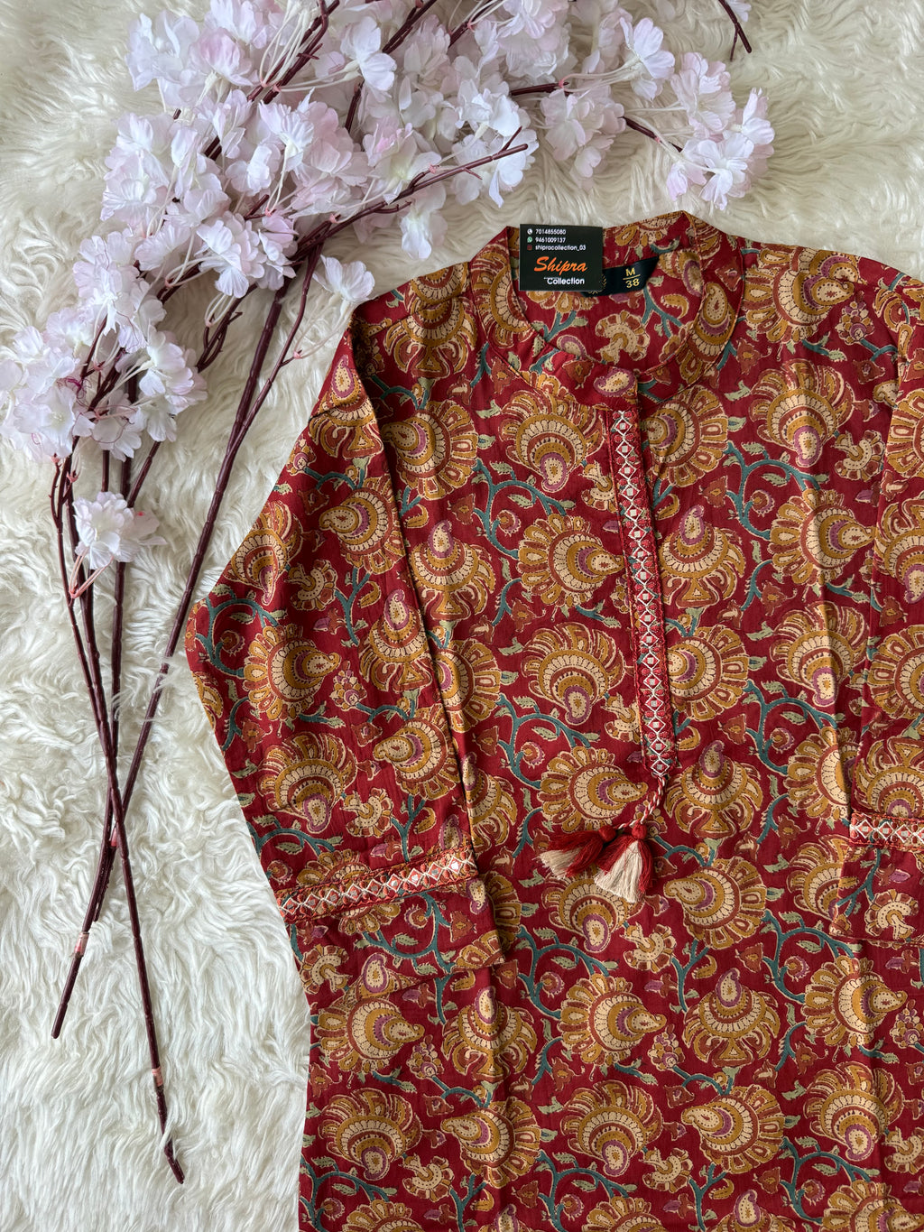 Premium Cotton Short Kurti