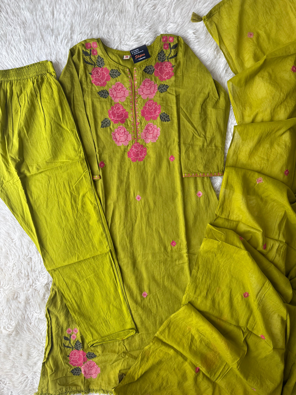 Premium Cotton Thread Work Collection