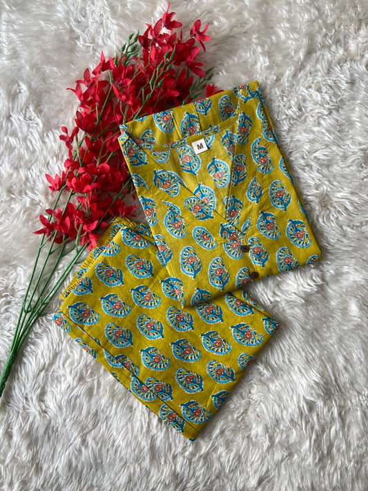 Premium Cotton Kurti Pant Set