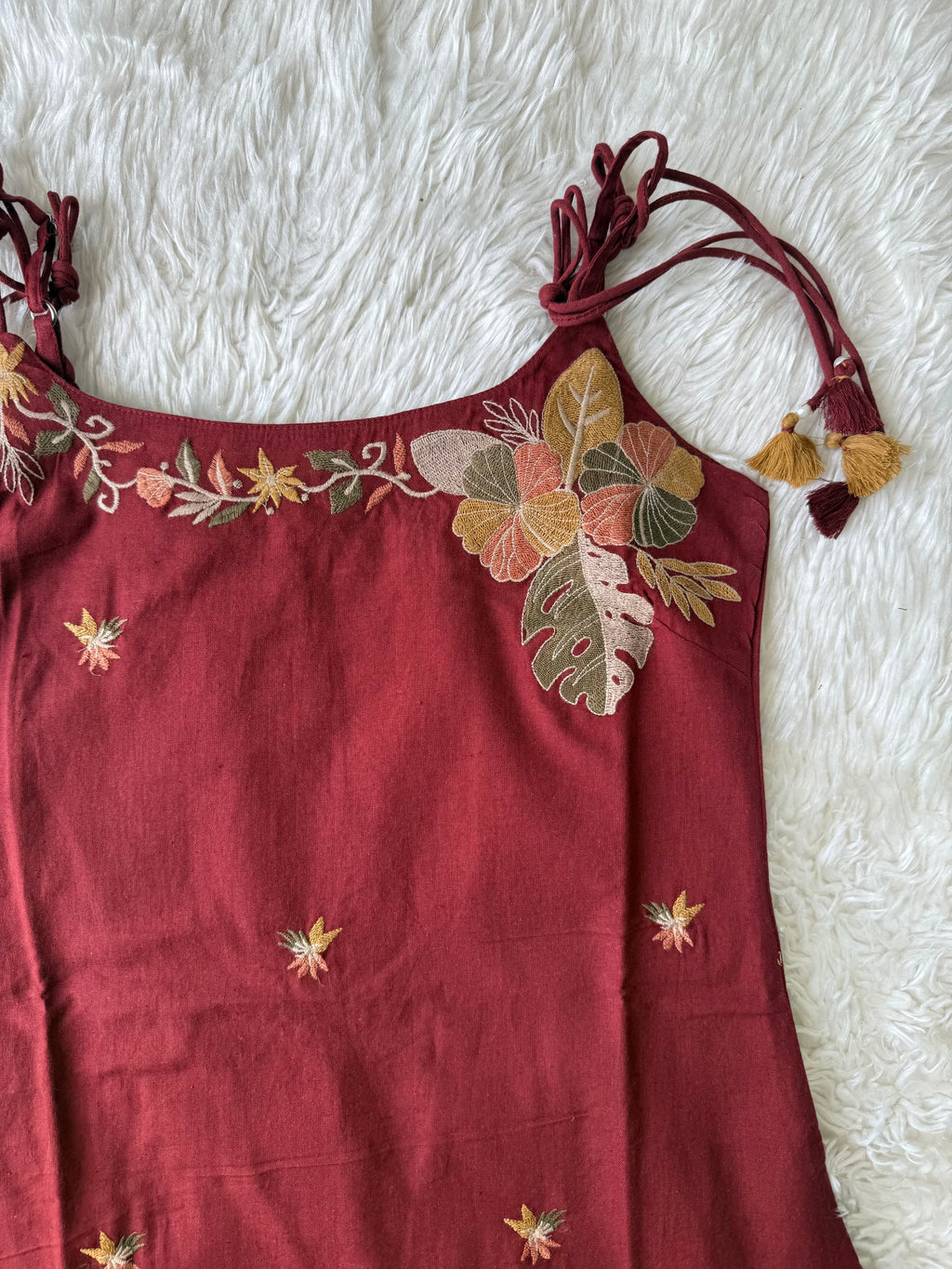 Khadi Cotton Noodle Strap Set