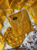 Premium Cotton Lehariya Set