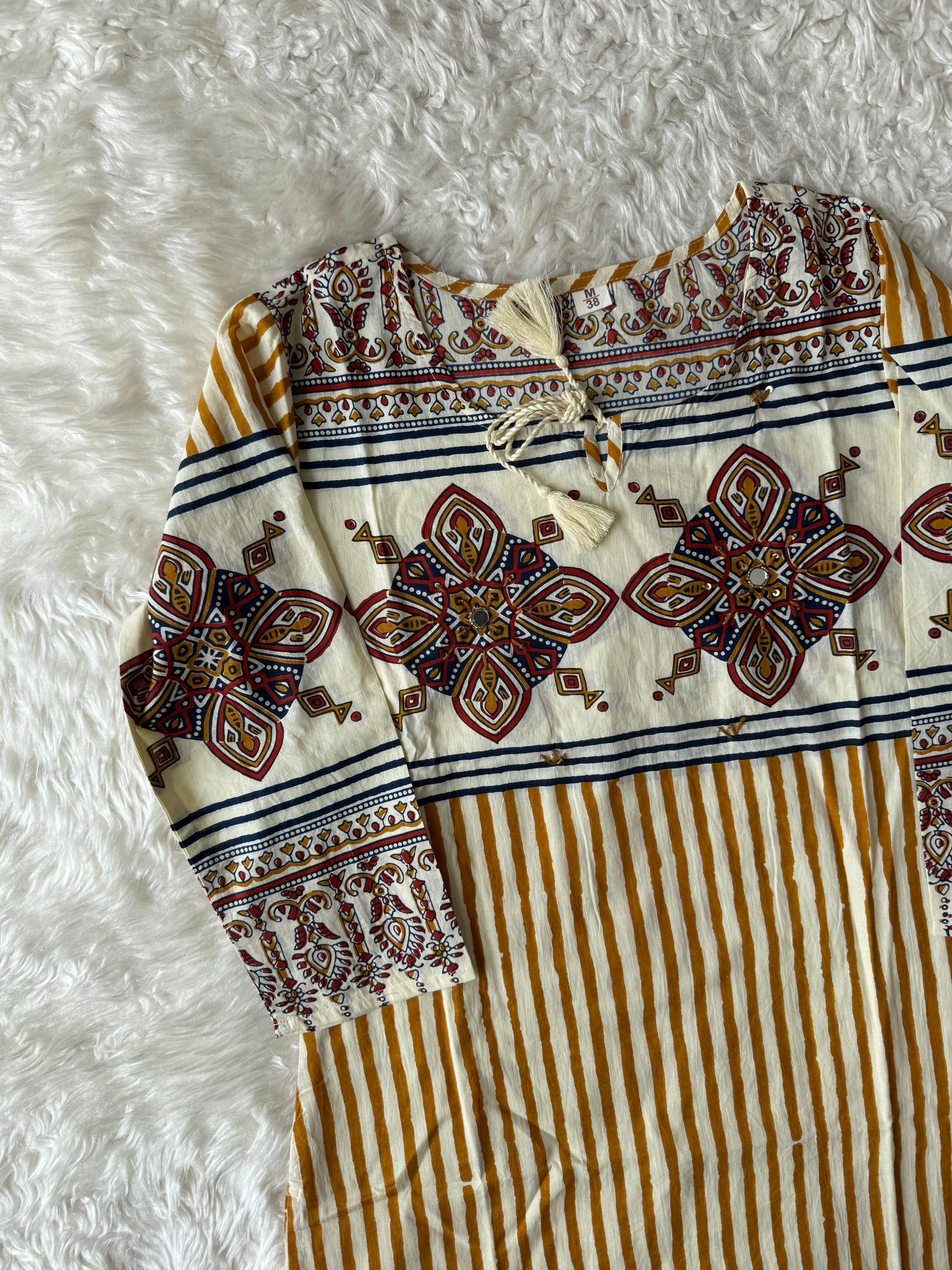 Premium Cotton Kurti Pant Set
