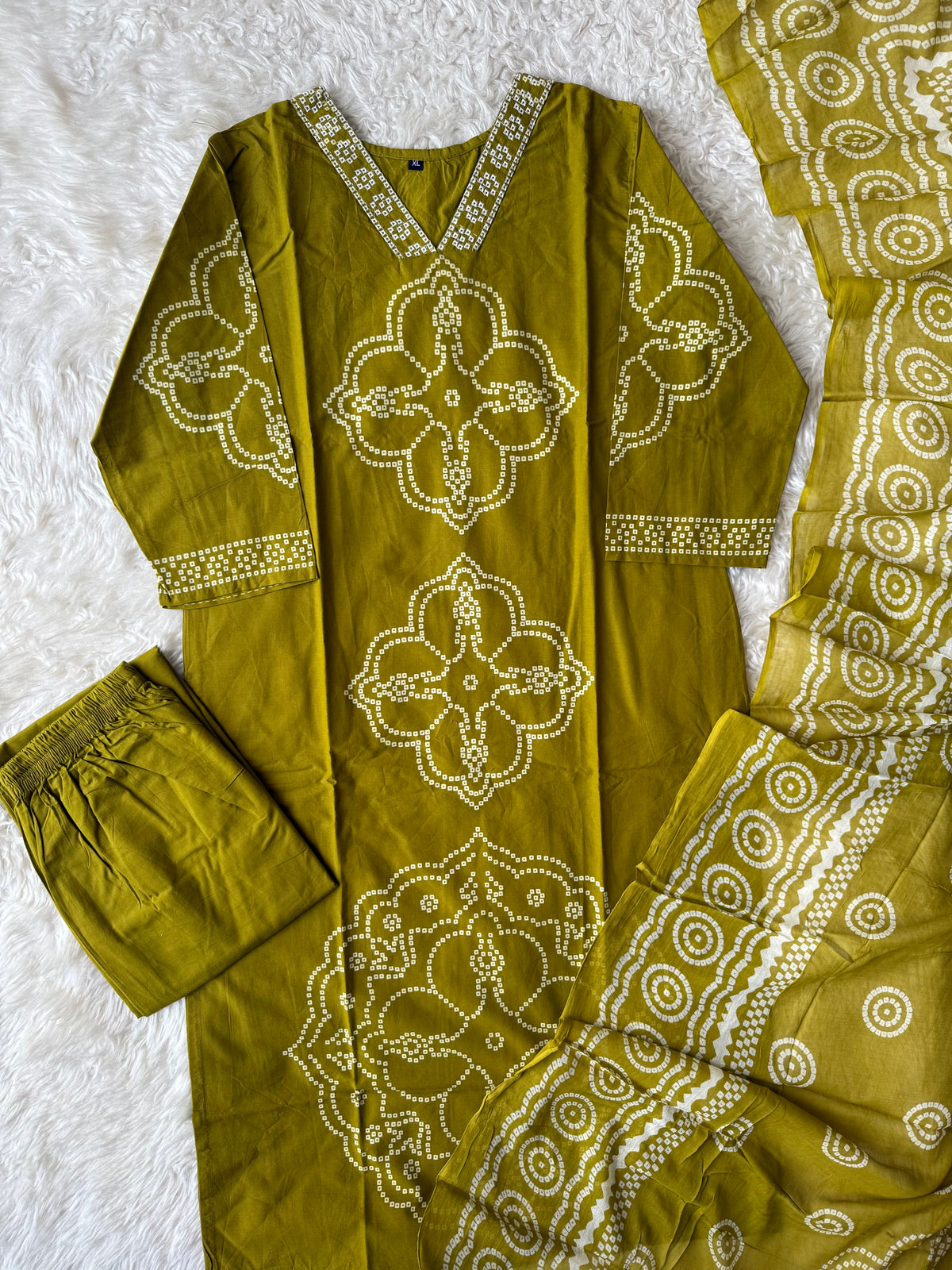 Budget Friendly Kurti Pant Dupatta Set