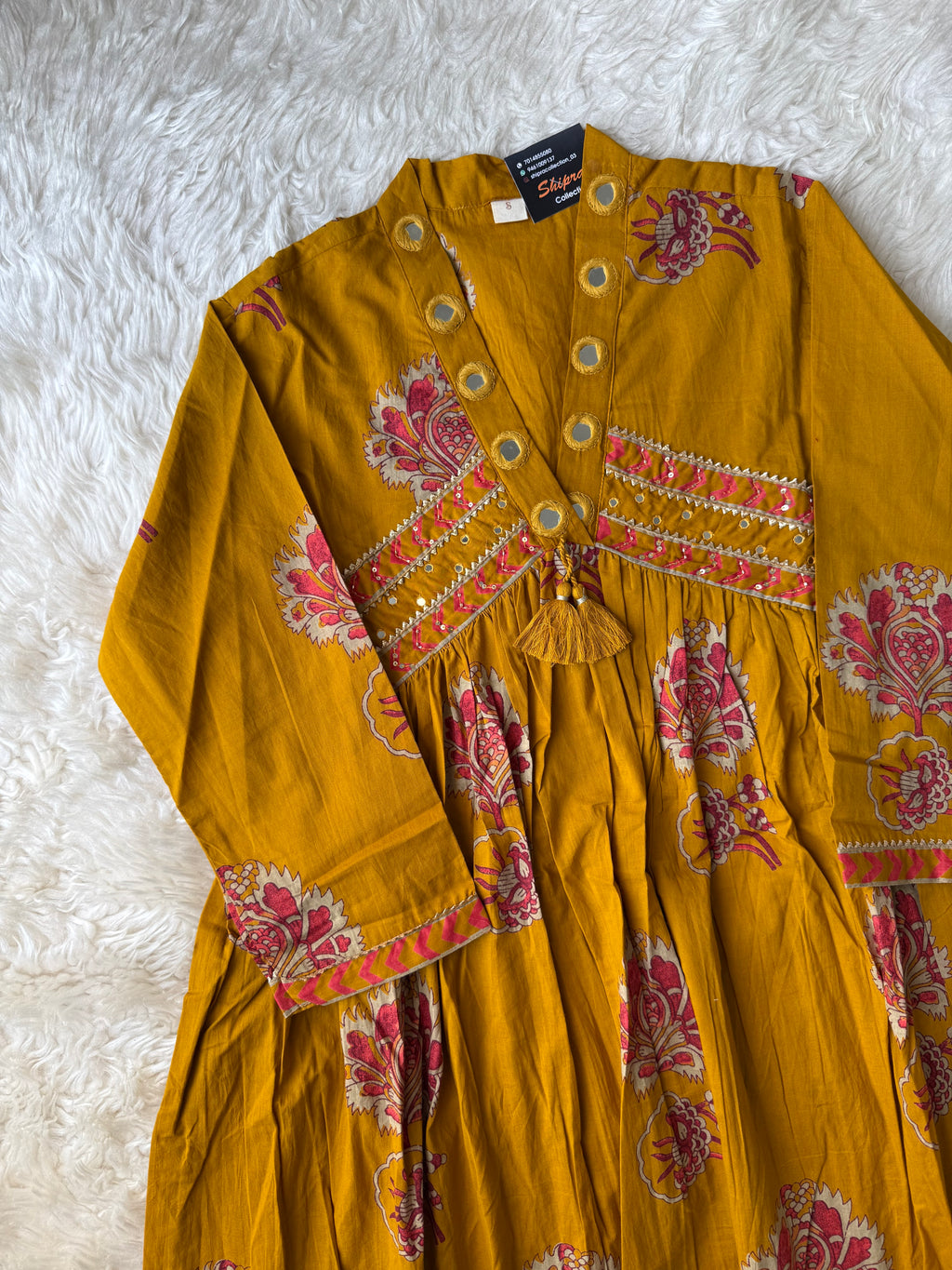 Premium Cotton Flare Kurti Pant Set