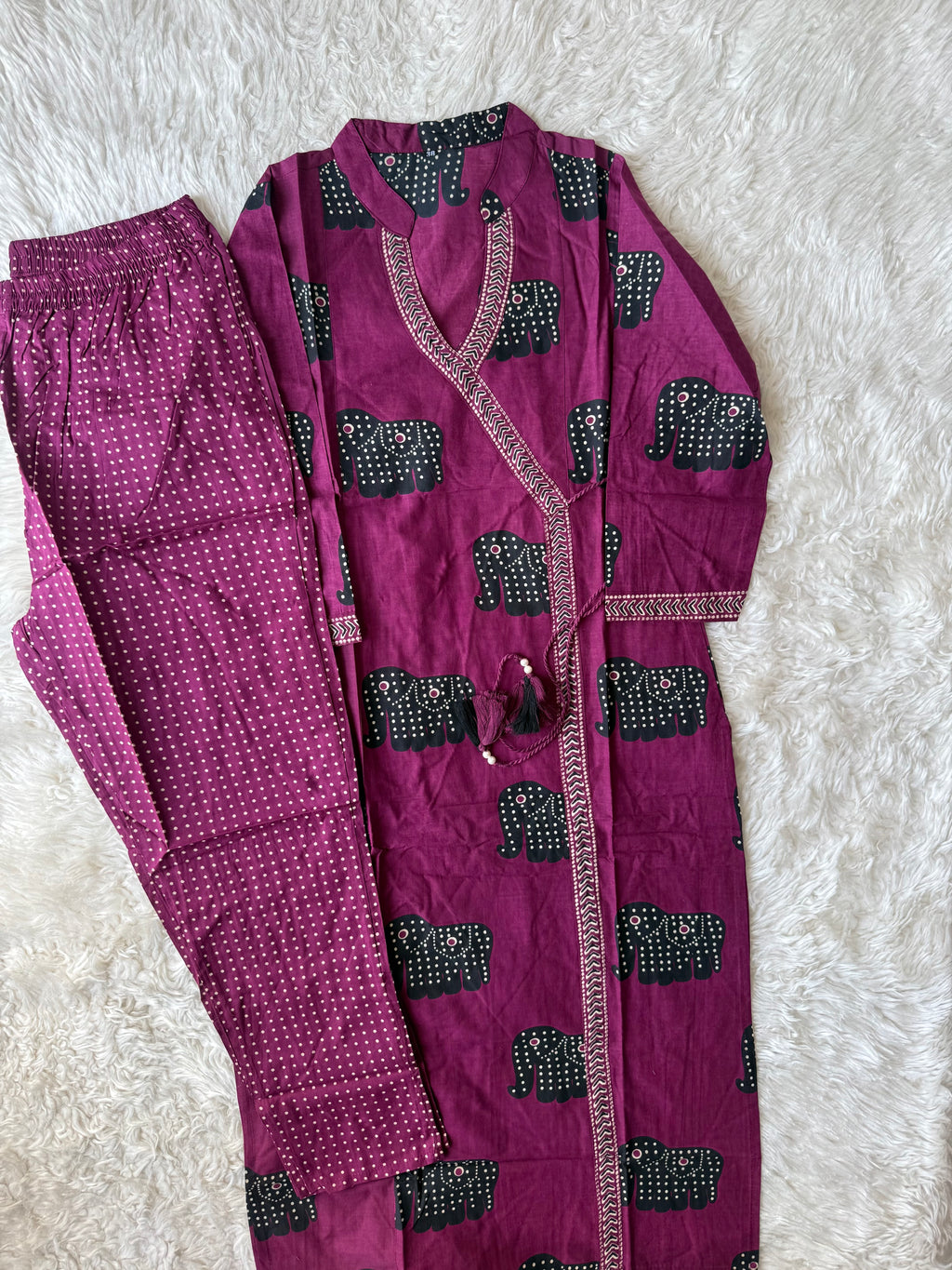 Cotton Kurti Pant Set