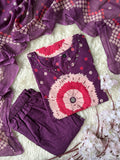 Budget Friendly Kurti Pant Dupatta Set